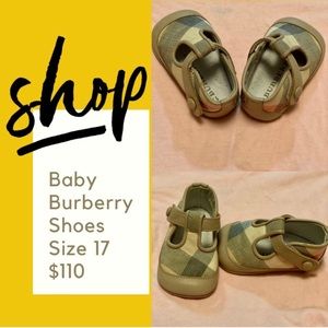 Burberry Baby Girl Shoes
